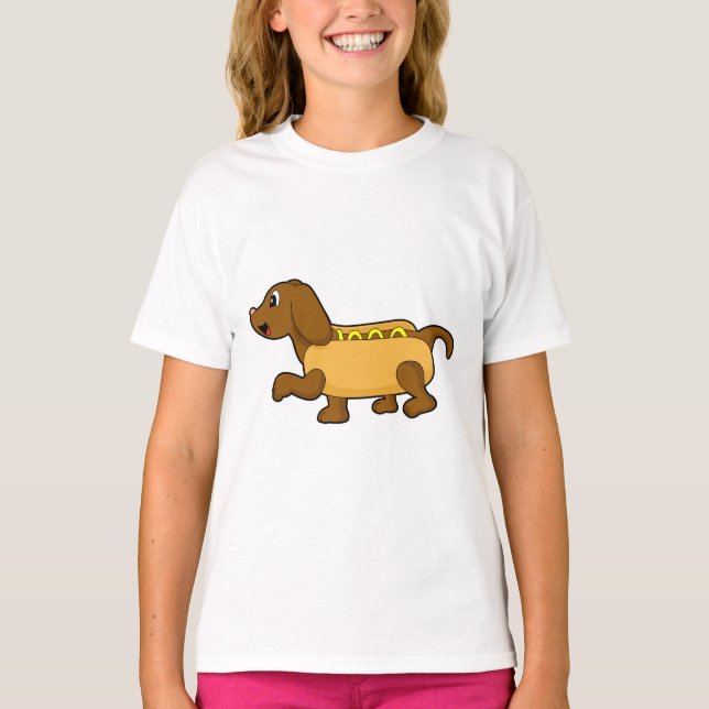 Dog as Hotdog T-Shirt (Front)