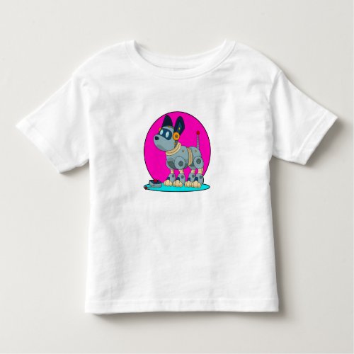 Dog as Robot Toddler T_shirt