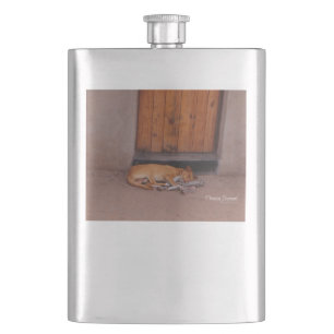 Dog at Rest Flask