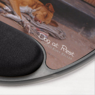 Dog at Rest Gel Mouse Pad