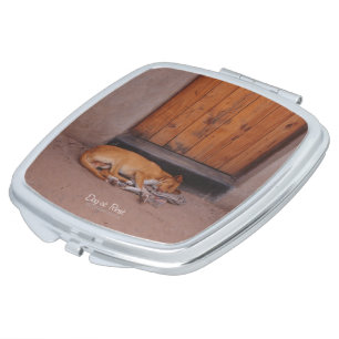 Dog at Rest Vanity Mirror