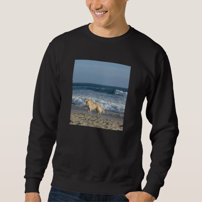 Dog At The Beach Sweatshirt (Front)