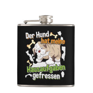 Dog Ate My Homework - Learning German Quote Flask