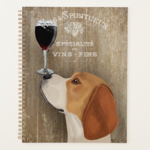 Dog Au Vin Beagle Planner
