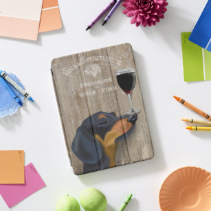 Dog Au Vin Dachshund iPad Pro Cover