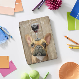 Dog Au Vin, French Bulldog iPad Pro Cover