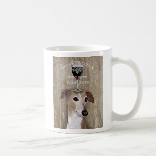 Dog Au Vin Greyhound Coffee Mug