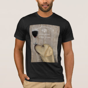 Dog Au Vin Yellow Labrador T-Shirt