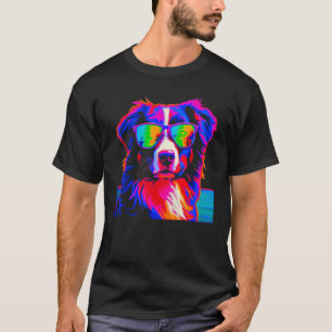 Dog Australian Shepherd Summer T-Shirt