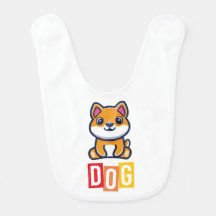 Dog Baby Bib