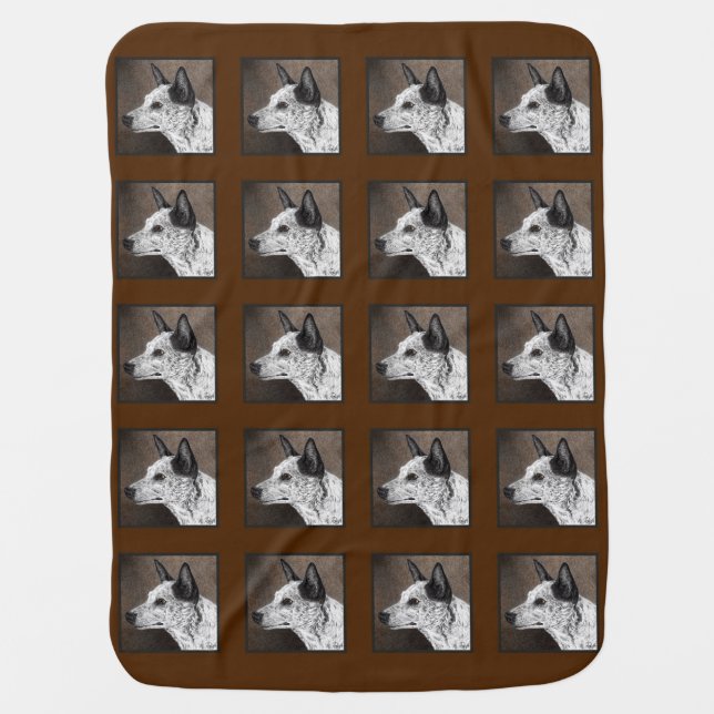 Dog/Baby Blanket - "Ranger" (Front)