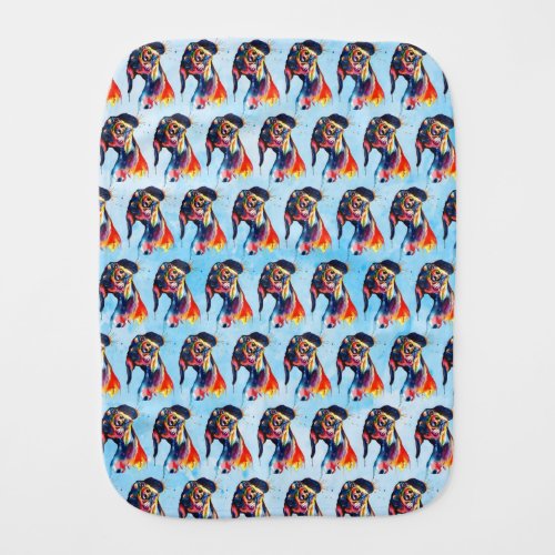 Dog Baby Burp Cloth
