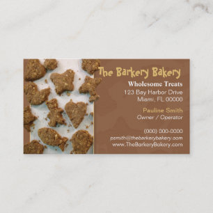 Dog Bakery Business Card
