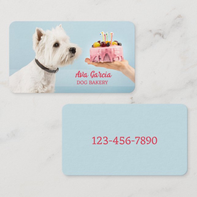 Dog Bakery Business Card (Front/Back)