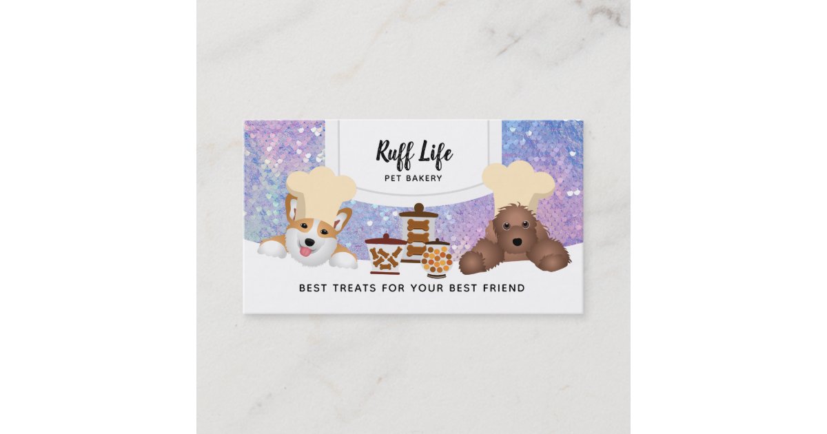 Dog Bakery Business Cards Zazzle