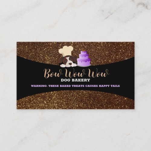 Dog Bakery Business Cards