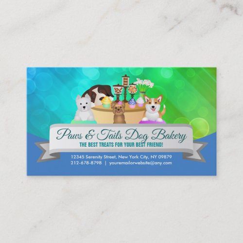 Dog Bakery Business Cards