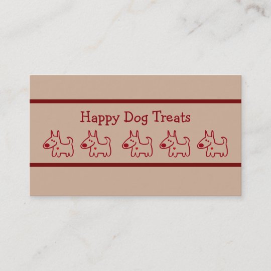 Dog Bakery Business Cards Zazzle