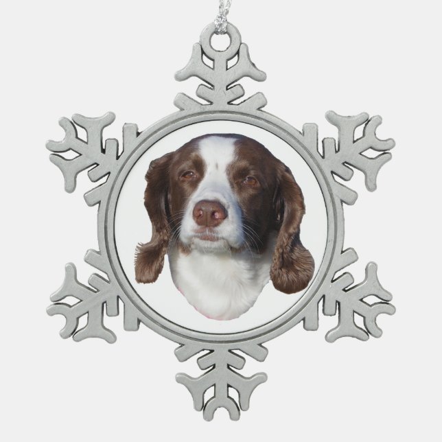 Dog  ball or snowflake ornament (Front)
