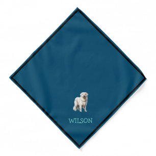 Dog Bandana   Custom Name & Photo