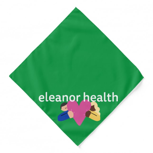 Dog Bandana Green (Front)