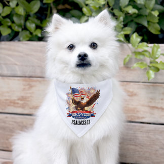 dog bandana Happy 250th birthday USA Pet Bandana Collar