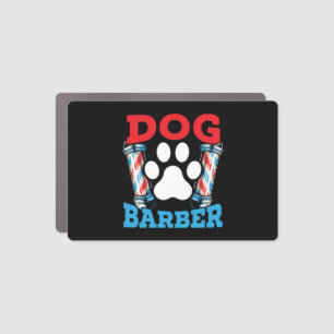 Dog Barber Pet Groomer Pet Salon Fur Artist Car Magnet