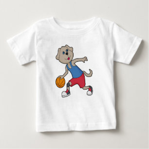 Dog Basketball player Basketball Baby T-Shirt
