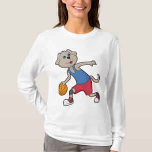 Dog Basketball player Basketball T-Shirt