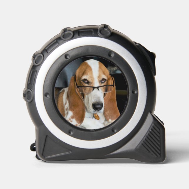 Dog Basset Hound  Tape Measure (Front)