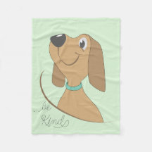 Dog-Be Kind Fleece Blanket