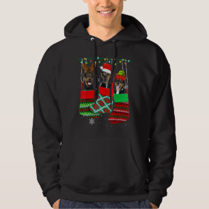 Dog Beagle Christmas Socks Xmas Pajama Pet Puppy Hoodie
