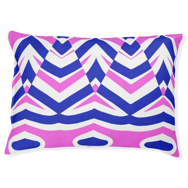 Dog Bed - Large, An elegant classic fabric design (Front)