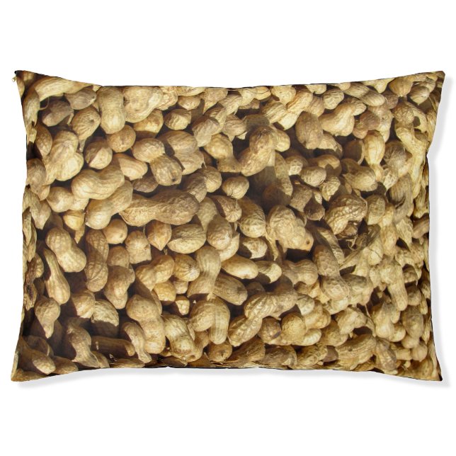 Dog Bed - Monkey Nuts in a Pile (Front)
