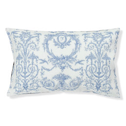 Dog Bed Small in Capetian Toile blueberry