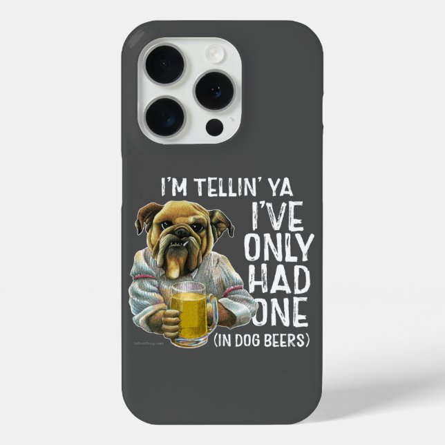 Dog Beers Case-Mate iPhone Case (Back)
