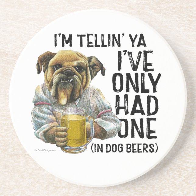 Dog Beers Coaster (Front)
