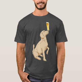 Dog Beers Labrador Retriever Craft Beer T-Shirt