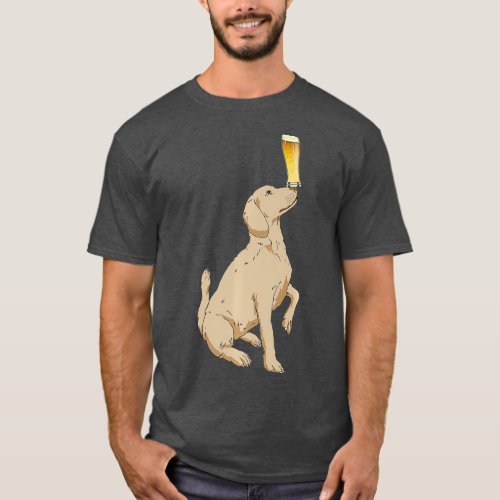 Dog Beers  Labrador Retriever  Craft Beer T_Shirt
