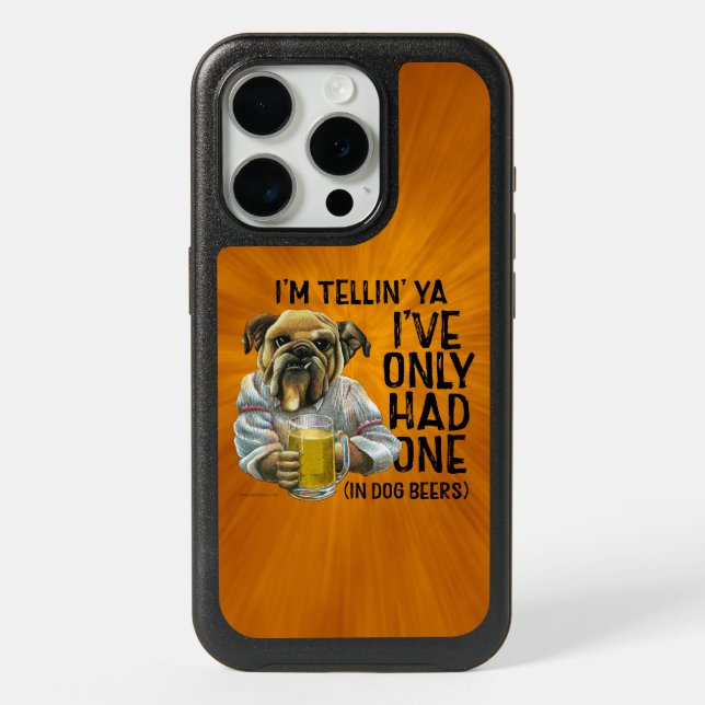 Dog Beers OtterBox iPhone Case (Back)