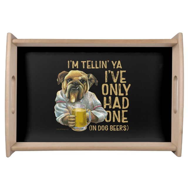 Dog Beers Serving Tray (Front)