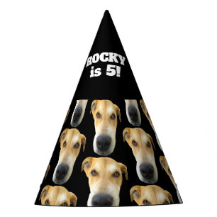 Dog Birthday Party Custom Pet Photo Hat