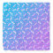 Dog Birthday Pawty Pattern Blue Pink Purple
