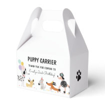Dog Birthday Puppy Pawty Animals Puppy Carrier  Favor Boxes