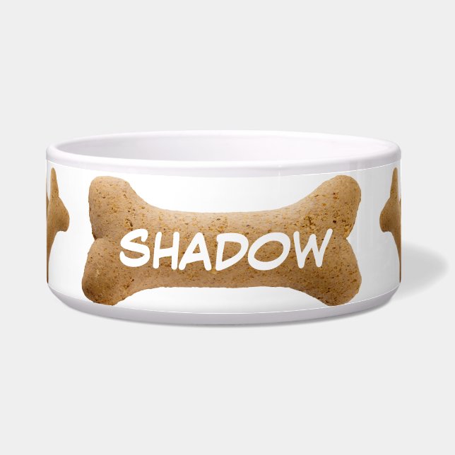 Dog Biscuit Dog Bowl (Front)