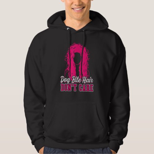 Dog Bite Hair Dont Care  Animal Control Officer Hoodie