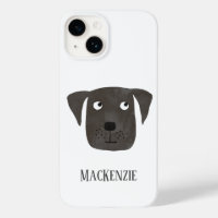 Dog Black Labrador Retriever Personalized