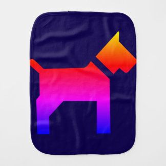 dog blaket baby burp cloth