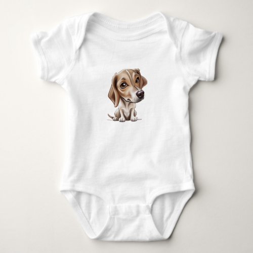 dog body baby bodysuit