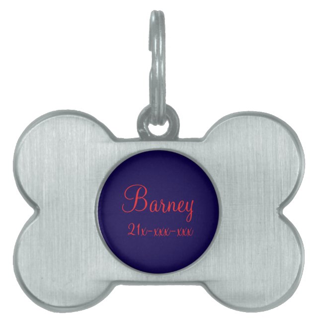 Dog bome Pet Tag (Front)